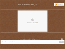 Tablet Screenshot of camillacastro.us