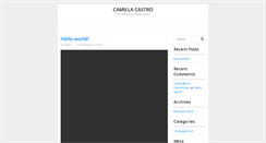 Desktop Screenshot of camillacastro.net